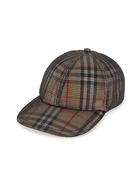 Plaid Burberry Baseball Caps + FREE SHIPPING 